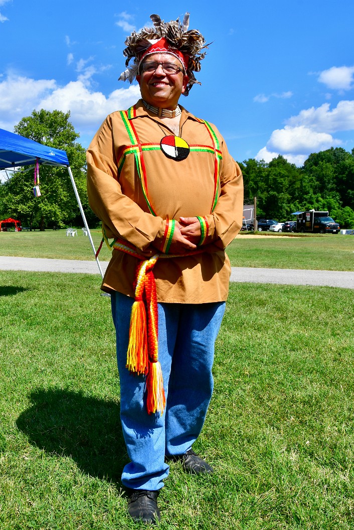 Peter Brooks of the Piscataway Indian Nation