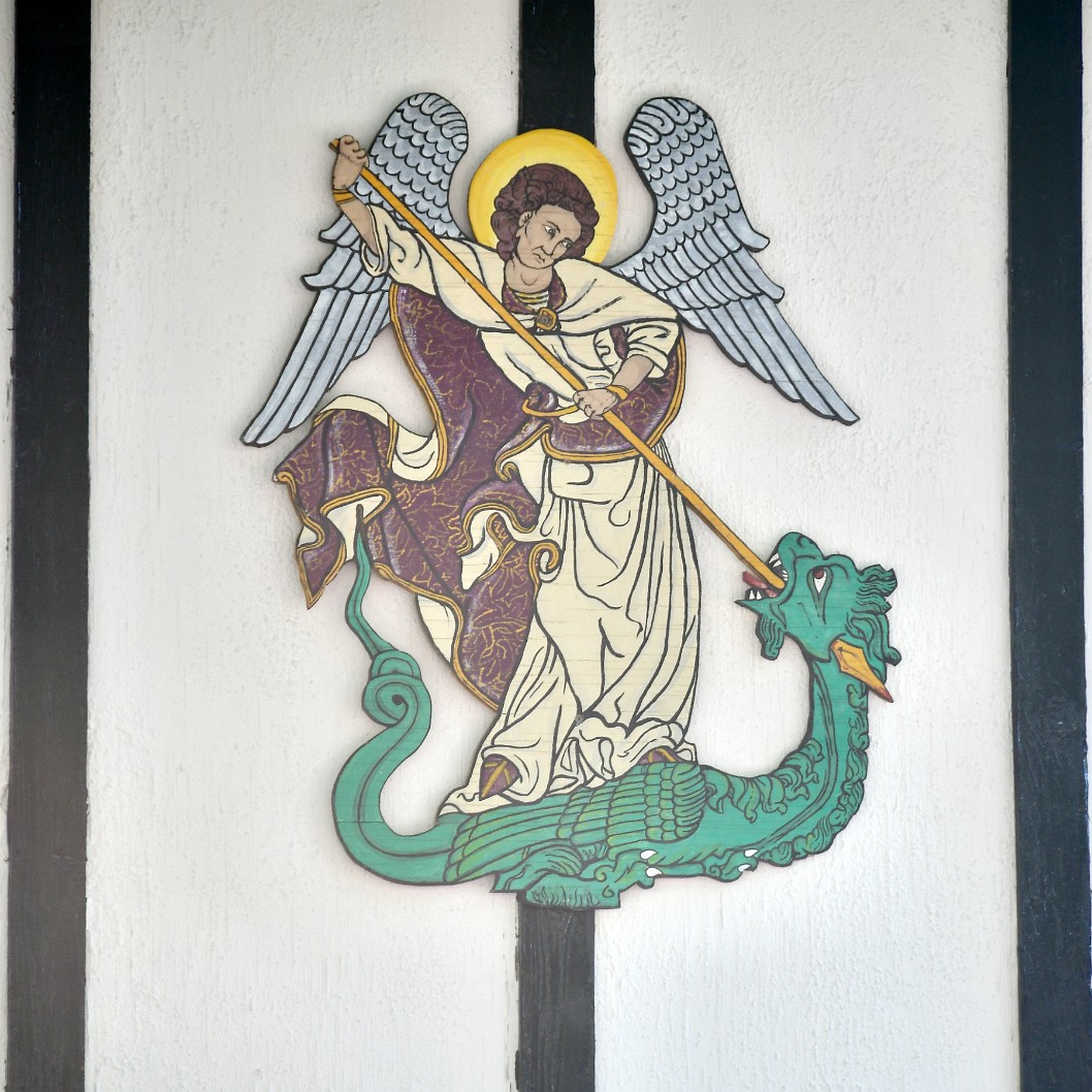 St. Michael Ending a Dragon