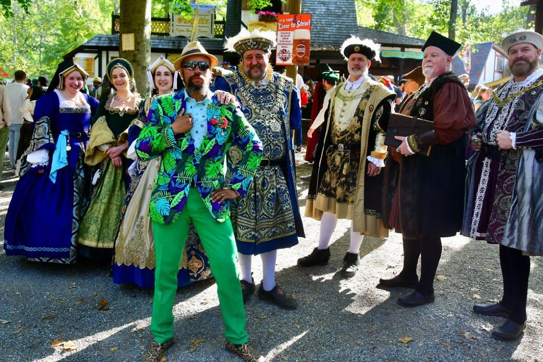 Some Green Fool Meets King Henry VIII (Photo by a Washington Post Employee) 1