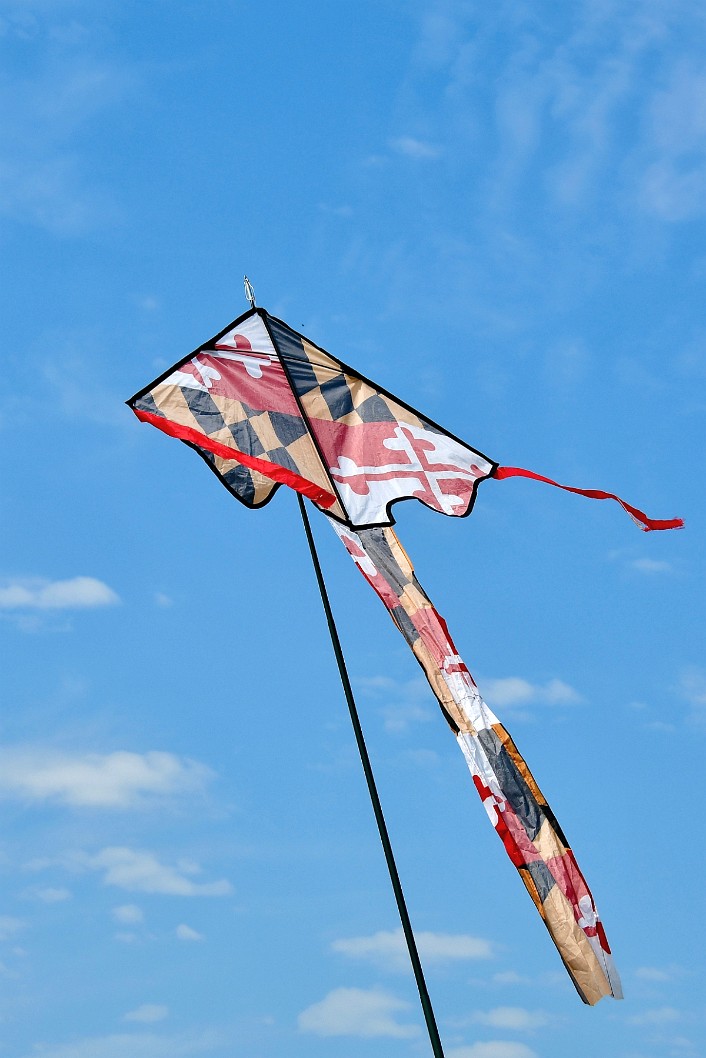 Maryland Themed Kite Banner