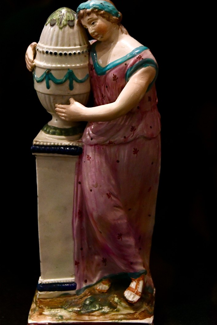 Andromache at the Tomb of Hector Staffordshire Figure