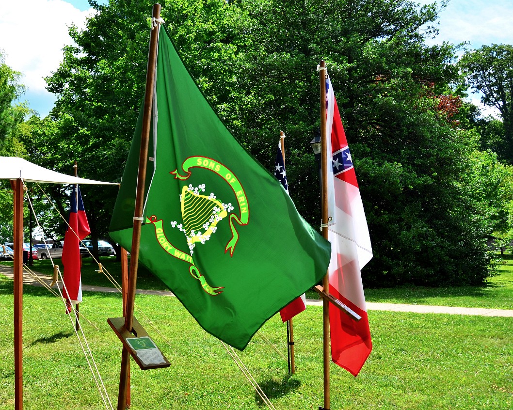Flag of a Unit of Confederate Irish Americans