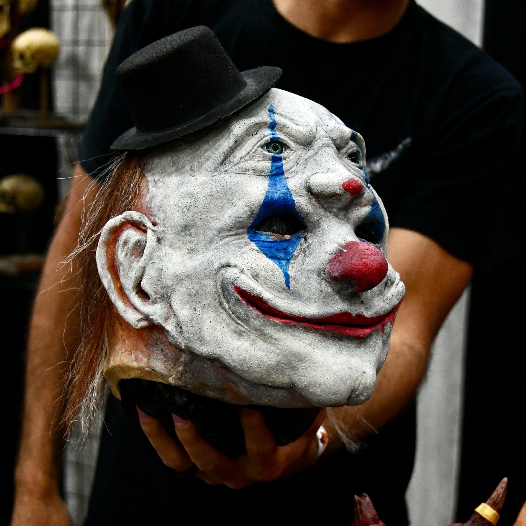 A Happy Multi-Faced Clown 1
