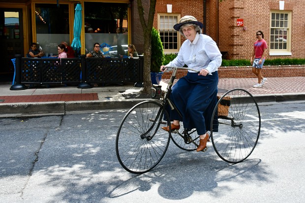 Antique Bicycle Display by The Wheelmen