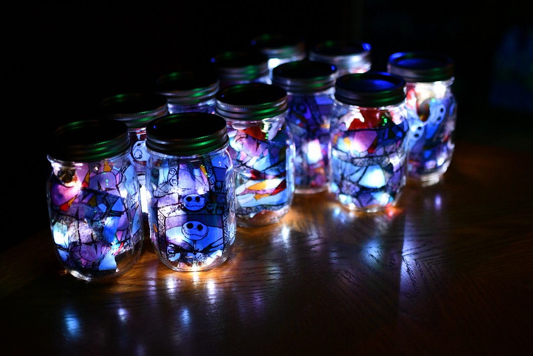 Glowing Jars 1