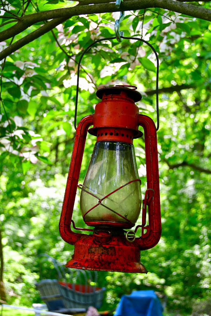 Red Lantern Hanging