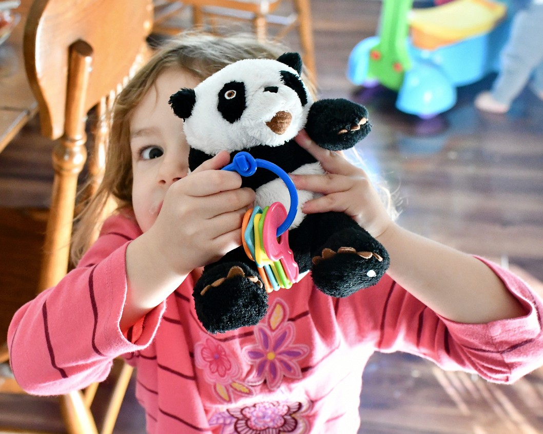 Rachel and Her Baby Panda (Photo by Emily W)